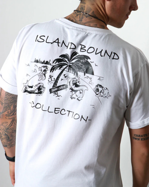 ISLANDBOUND SHARK  PRE-PINNED CUFF T-SHIRT