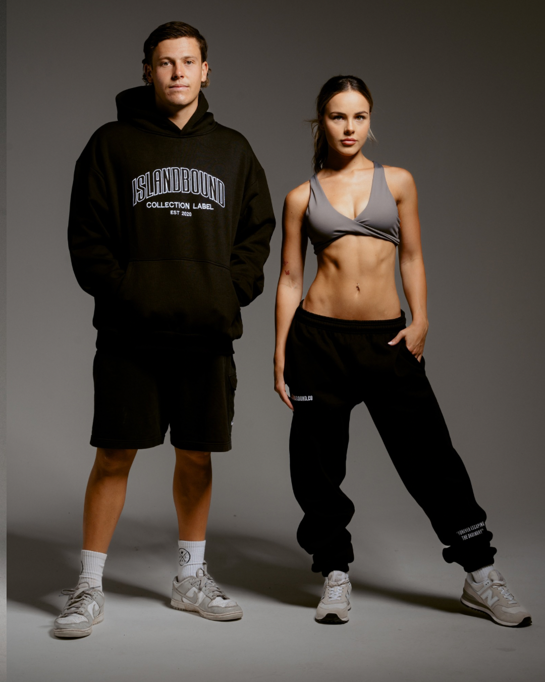 ISLANDBOUND UNISEX TRACKIE BLACK