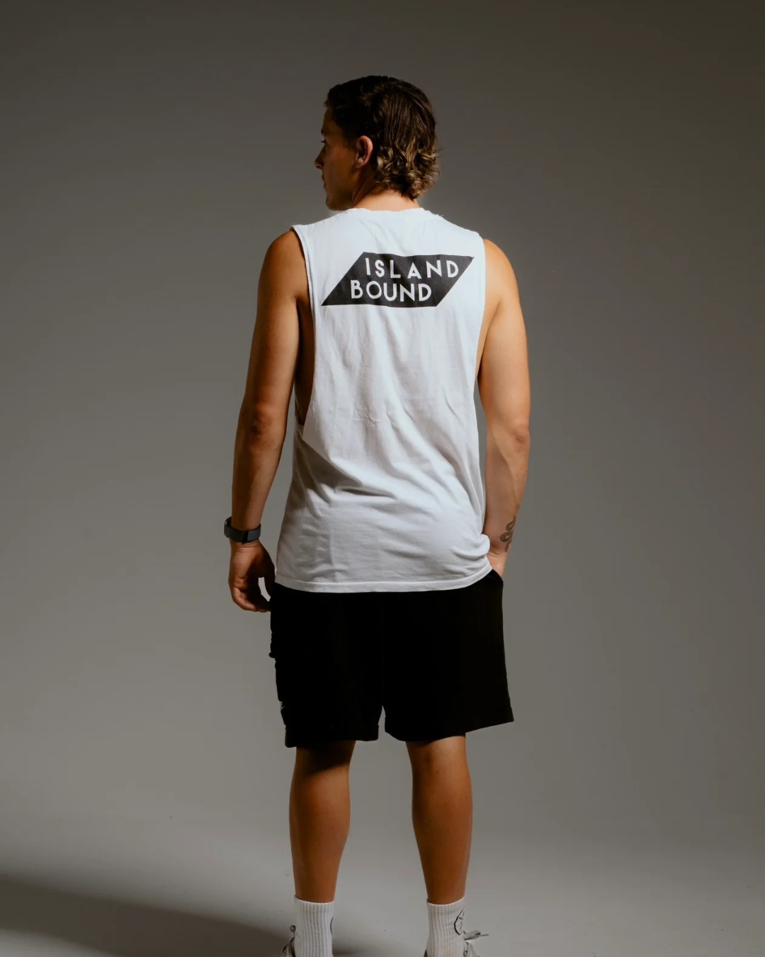 BEYOND BOUNDARIES TANK TOP - White